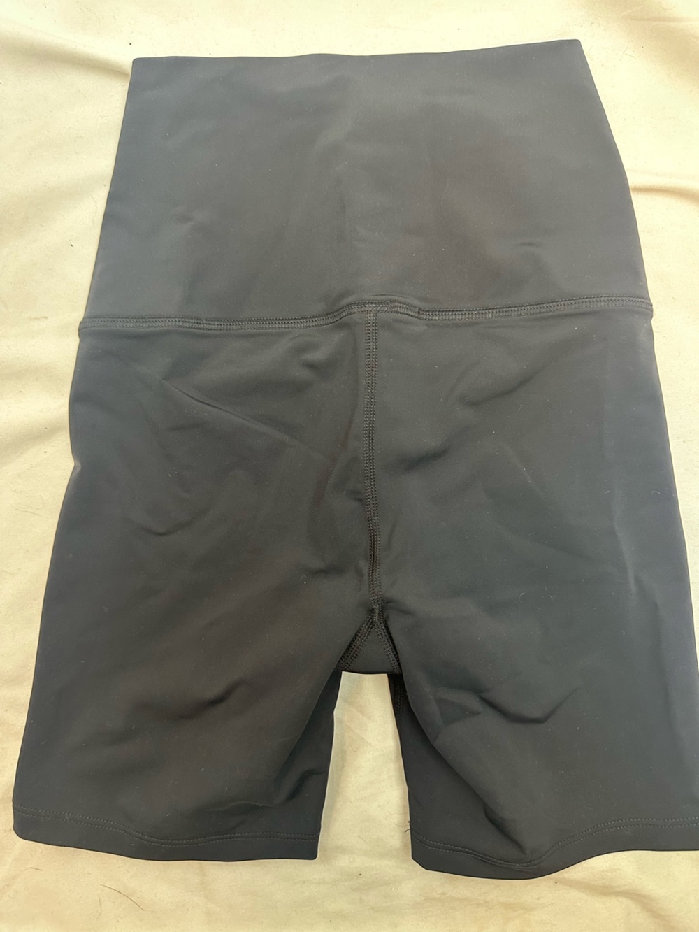 Addison Bay Black High-Waist Athletic Bike Shorts XS NWTS
